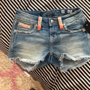Girls Miss Me shorts